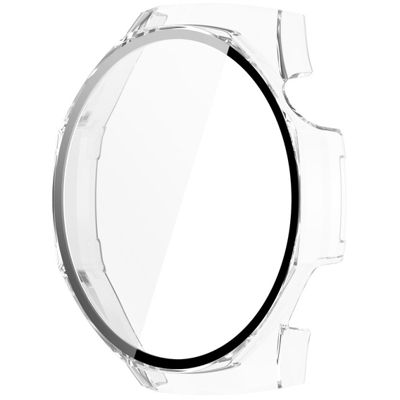 2in1 tok + edzett üveg a Huawei Watch GT 5 Pro 46mm-hoz, átlátszó