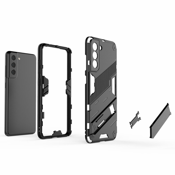 Tok Samsung Galaxy S21 FE, Military kickstand, kék