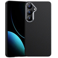 BENKS Kevlar tok Samsung Galaxy S25+ Plus, MagSafe, Carbon Fiber, fekete