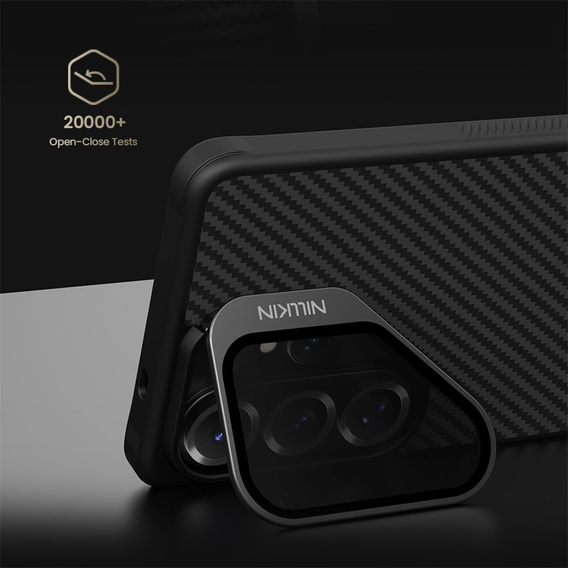 Nillkin Carboprof MagSafe tok Samsung Galaxy S26 Ultra készülékhez, fekete