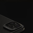 Tok iPhone 16 Pro Max, páncélozott Nillkin, Carbon Fiber, Magsafe, fekete