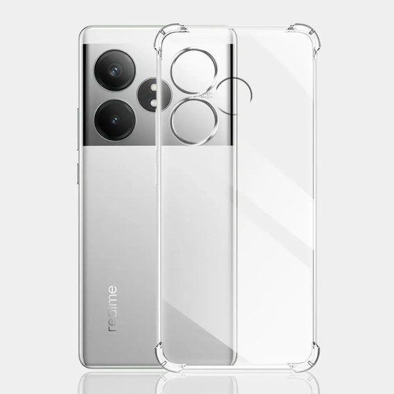 Telefontok a Realme GT 6 / 6T, Dropproof, átlátszó