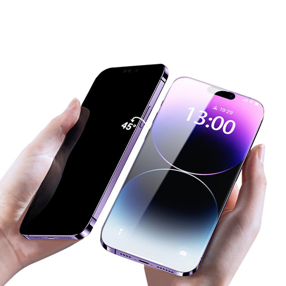 Adatvédelmi edzett üveg iPhone 17 Pro Max készülékhez