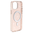 Tok iPhone 14 Plus, Glittery, MagSafe-hoz, arany