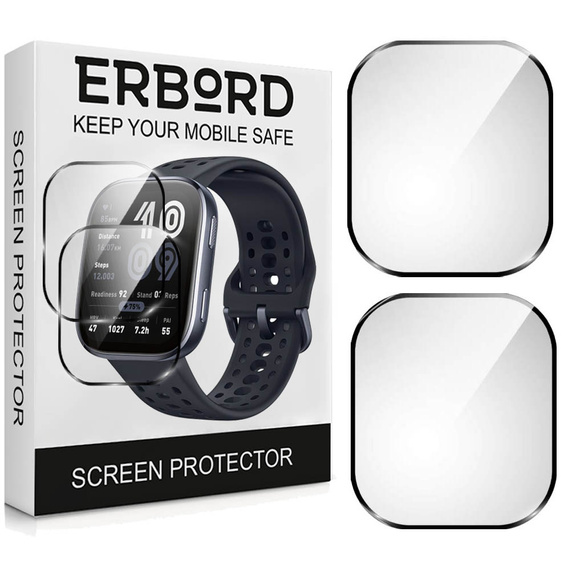 2x ERBORD hibrid üveg a Amazfit BIP 6