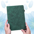 Pattintható tok Xiaomi Redmi Pad SE 11", flower, zöld