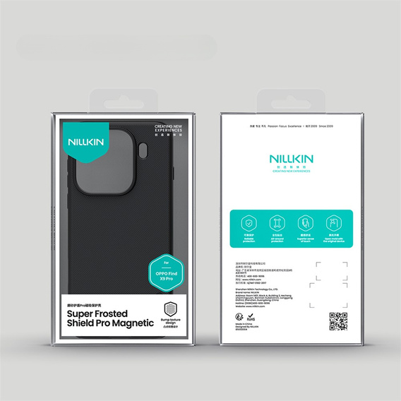 Nillkin Frosted Shield Pro MagSafe tok Oppo Find X9 Pro készülékhez