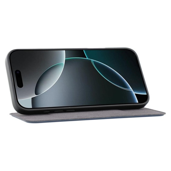X-LEVEL tok iPhone 16 Pro készülékhez, Magnetic Card Holder, kék