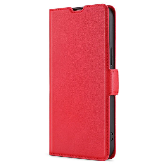 Pattintható tok a Motorola Edge 30 Neo 5G, Wallet Thin Magnet, piros