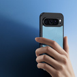 DuxDucis tok Google Pixel 9 Pro XL, Aimo case, átlátszó / fekete