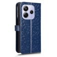 Flap tok Xiaomi Redmi Note 14 4G, Wallet Rhombus, kék