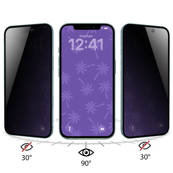 Shy Palm Privacy edzett üveg iPhone 11 Pro-hez