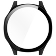 2in1 tok + edzett üveg a Huawei Watch GT 5 46mm-hoz, fekete