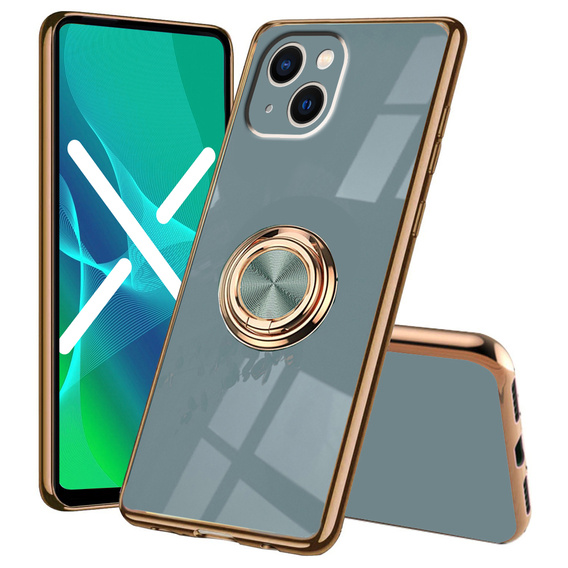 Telefontok a iPhone 14 Plus, Electro Ring, szürke