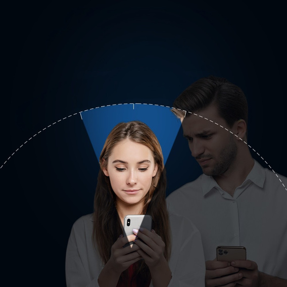 Dux Ducis Anti Spy edzett üveg iPhone X/XS készülékhez