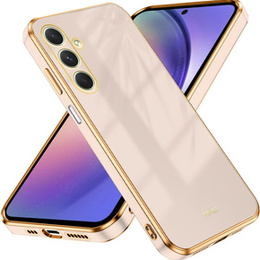 Tojás Samsung Galaxy A54 5G, Glamour CamShield, rózsaszín