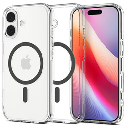 Spigen Ultra Hybrid MagSafe tok iPhone 17 készülékhez, átlátszó/grafit