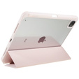 Tok iPad Pro 11 2022 / 2021 / 2020 / 2018, Smartcase Hybrid, tolltartó résszel, rózsaszín