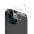 2x ERBORD edzett üveg a kamera számára, hogy iPhone 15 / 15 Plus