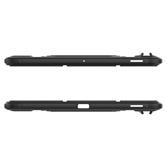 SPIGEN Rugged Armor Pro tok Samsung Galaxy Tab S9 FE+ 12.4" (X610/X616B) készülékhez – Fekete