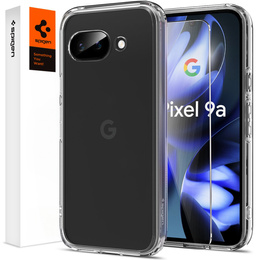 A Spigen tok Google Pixel 9A, Ultra Hybrid, átlátszó + 9H edzett üveg