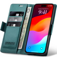 ERBORD Fényes Litchi - pénztárca tok patenttal iPhone 17 Pro Max készülékhez