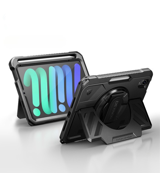 Dexnor 360° tok pánttal és tolltartóval iPad mini 8.3" 2021 (6. generáció) / iPad mini 8.3" 2024 (7. generáció) számára