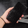 Flap tok OnePlus Nord 5, Wallet Rhombus, fekete