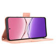 Pattintható tok a Oppo A5 Pro 5G, Card Slot, rózsaszín