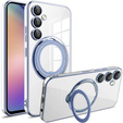 Mágneses tok Samsung Galaxy A54 5G készülékhez, MagSafe, kék