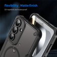 Páncélozott tok Samsung Galaxy S25 FE készülékhez, MagSafe, matt fekete