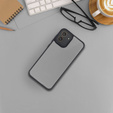 Telefontok a Xiaomi Redmi 13C / Poco C65, Fusion Hybrid, átlátszó / fekete + 9H üveg