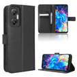 Pattintható tok a Infinix Hot 20 5G, Wallet Smart Magnet Case, fekete