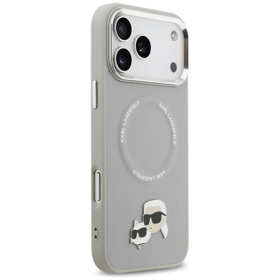 Karl Lagerfeld Karl & Choupette Pins MagSafe tok iPhone 17 Pro Max készülékhez