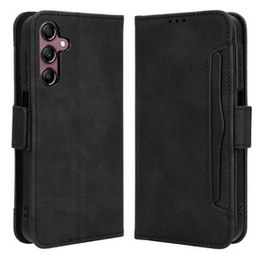 Pattintható tok a Samsung Galaxy A15 4G / 5G, Card Slot, fekete