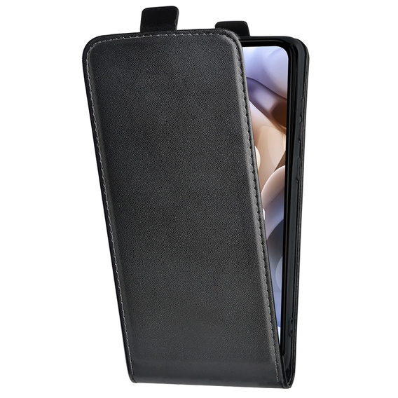 Pattintható tok a Motorola Moto G31 / G41, Flip, fekete