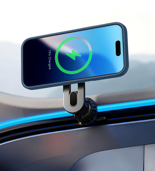 Tok iPhone 16-hoz, MagSafe, ERBORD Matt Case, tengerészkék + képernyőüveg