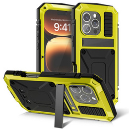 Páncélozott tok a iPhone 16 Pro, R-JUST, sárga