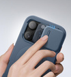 Tok iPhone 16 Pro készülékhez, Suritch Shockproof, MagSafe, sötétkék
