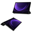 tok Samsung Galaxy Tab S9 FE-hoz, háromrétegű, fekete