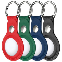 4x tok az Apple AirTaghez, PU bőr, 4 színben