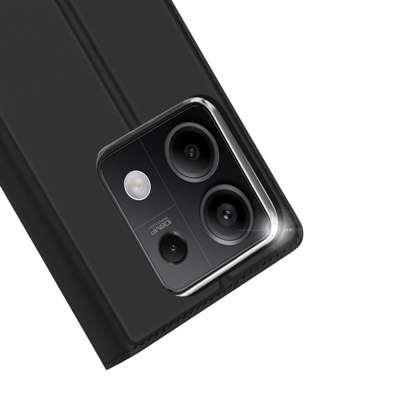 Dux Ducis Telefontok a Xiaomi Redmi Note 13 5G, Skinpro, fekete