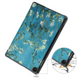 Tok Lenovo Tab M10 10.1 Gen 3 TB-328FU/TB-328XU, Smartcase, Flowers