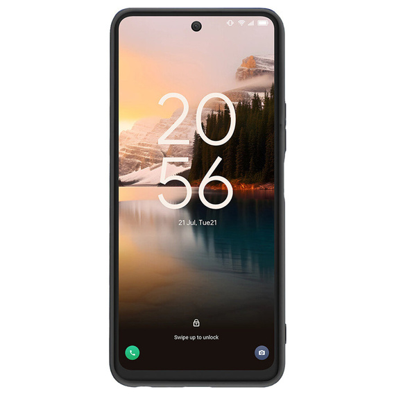 Vékony tok a TCL 40 NxtPaper, Slim, fekete
