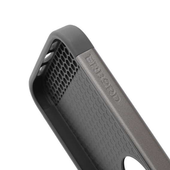 Telefontok a iPhone 15 Pro, ERBORD MagProtect Slide Camera, titánium szürke