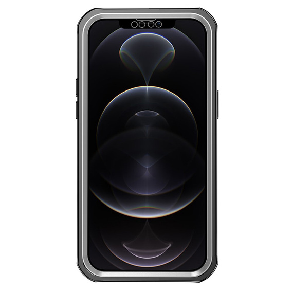 Tok iPhone 13 Pro Max készülékhez, Shockproof, fóliával, kék
