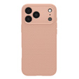 Spigen Liquid Air tok iPhone 17 Pro Max készülékhez, rózsaszín titánium