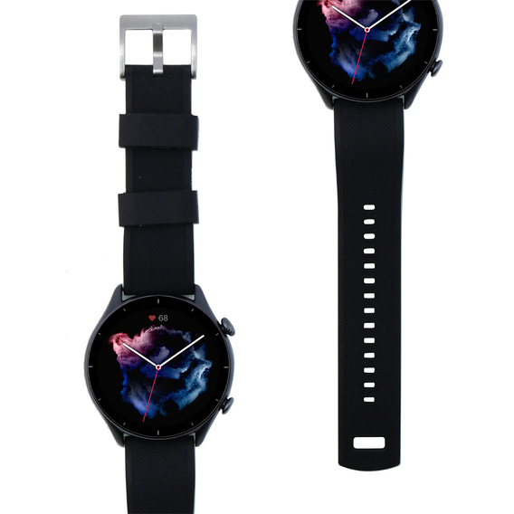 ERBORD univerzális 22 mm-es szilikon szíj