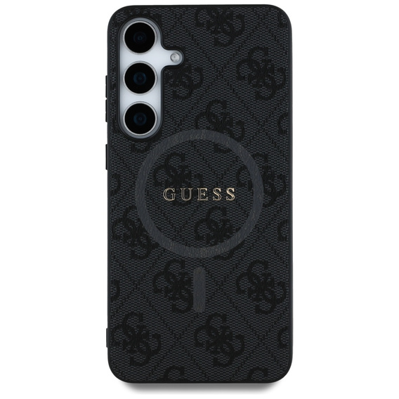 GUESS Telefontok a Samsung Galaxy S25, 4G Ring Classic Logo, szürke