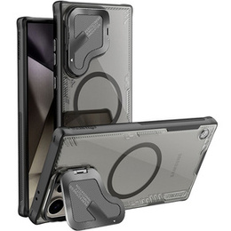 Tok Samsung Galaxy S24 Ultra, páncélozott Nillkin, Icelade Prop, Magsafe, fekete